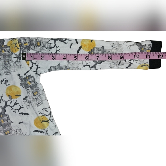 Burt’s Bees Kids Halloween Haunted House Pajama Set Organic Cotton Sz 3T - Picture 12 of 16